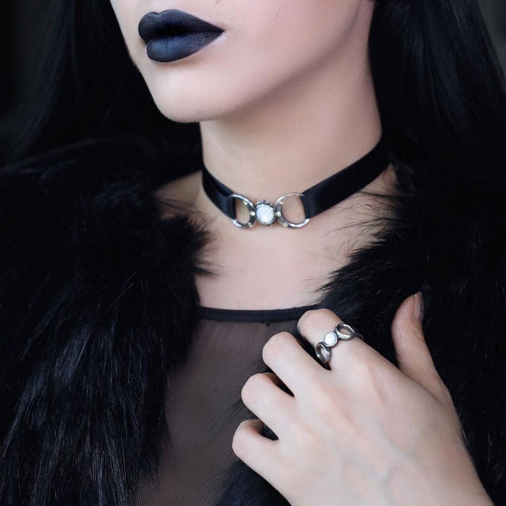 Triple Goddess Ring