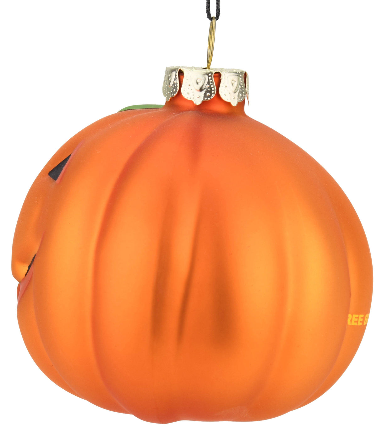 Pumpkin Glass Bulb Jack-o'-lantern Halloween Ornament - Cozy Coven