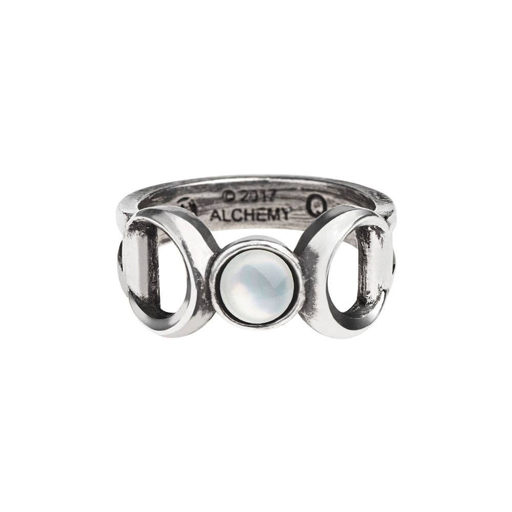 Triple Goddess Ring