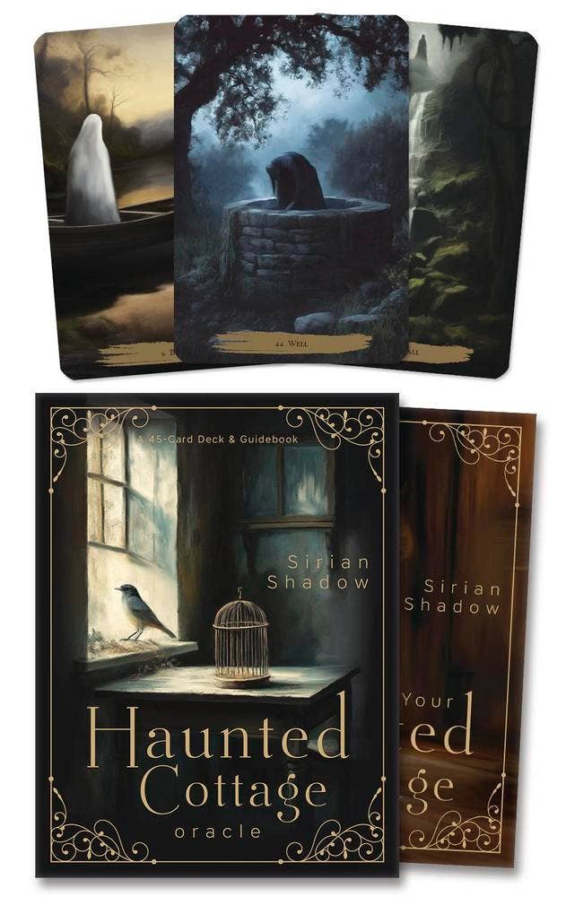 Haunted Cottage Oracle Kit: A 45-Card Deck and Guidebook - Cozy Coven