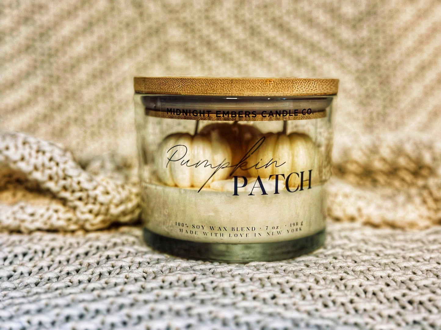 Pumpkin Patch Candle - Mini Pumpkins Pumpkin Chai Scented