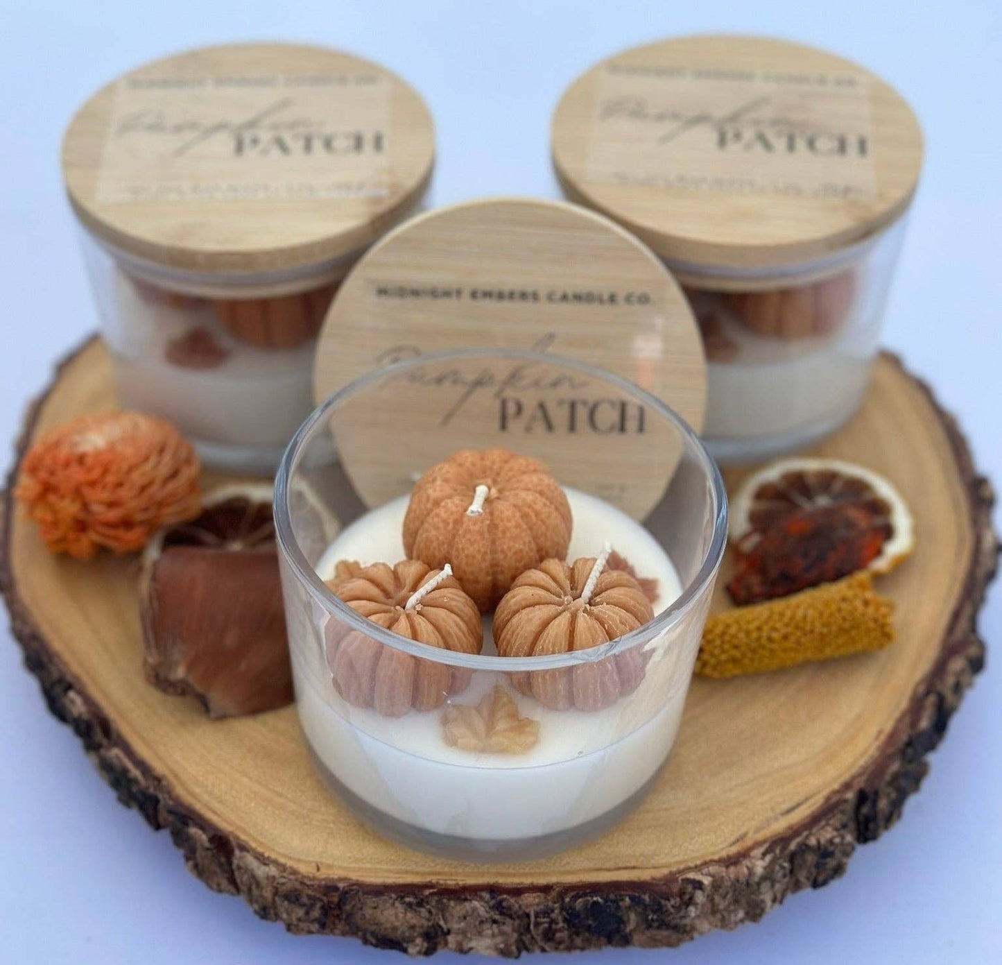 Pumpkin Patch Candle - Mini Pumpkins Pumpkin Chai Scented