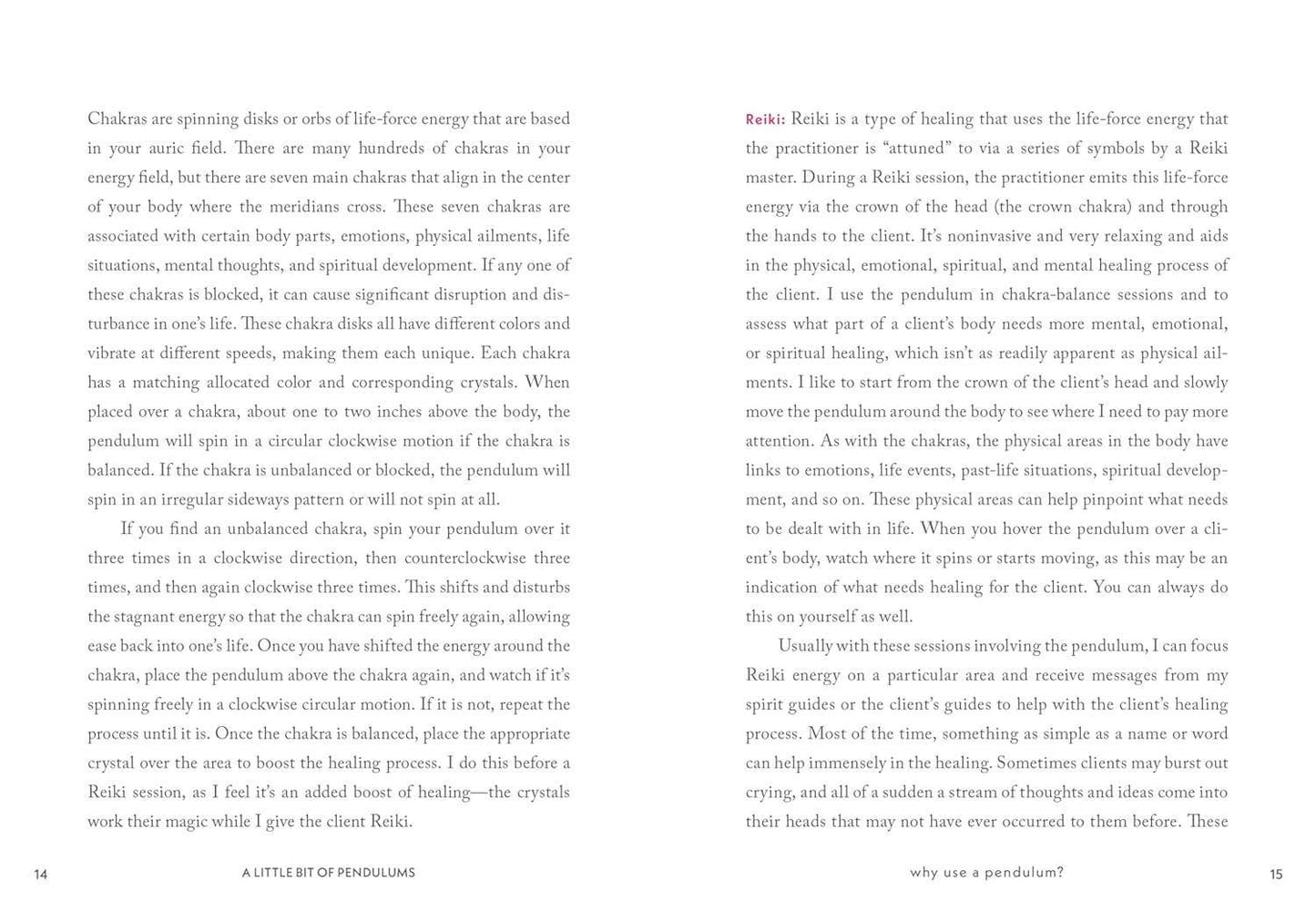 A Little Bit of Pendulums by Dani Bryant - Cozy Coven