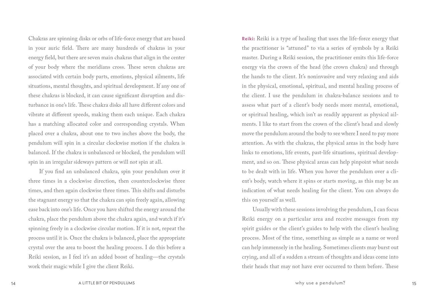 A Little Bit of Pendulums by Dani Bryant - Cozy Coven