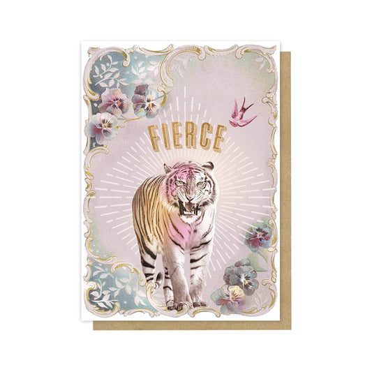 Fierce -  Greeting Card