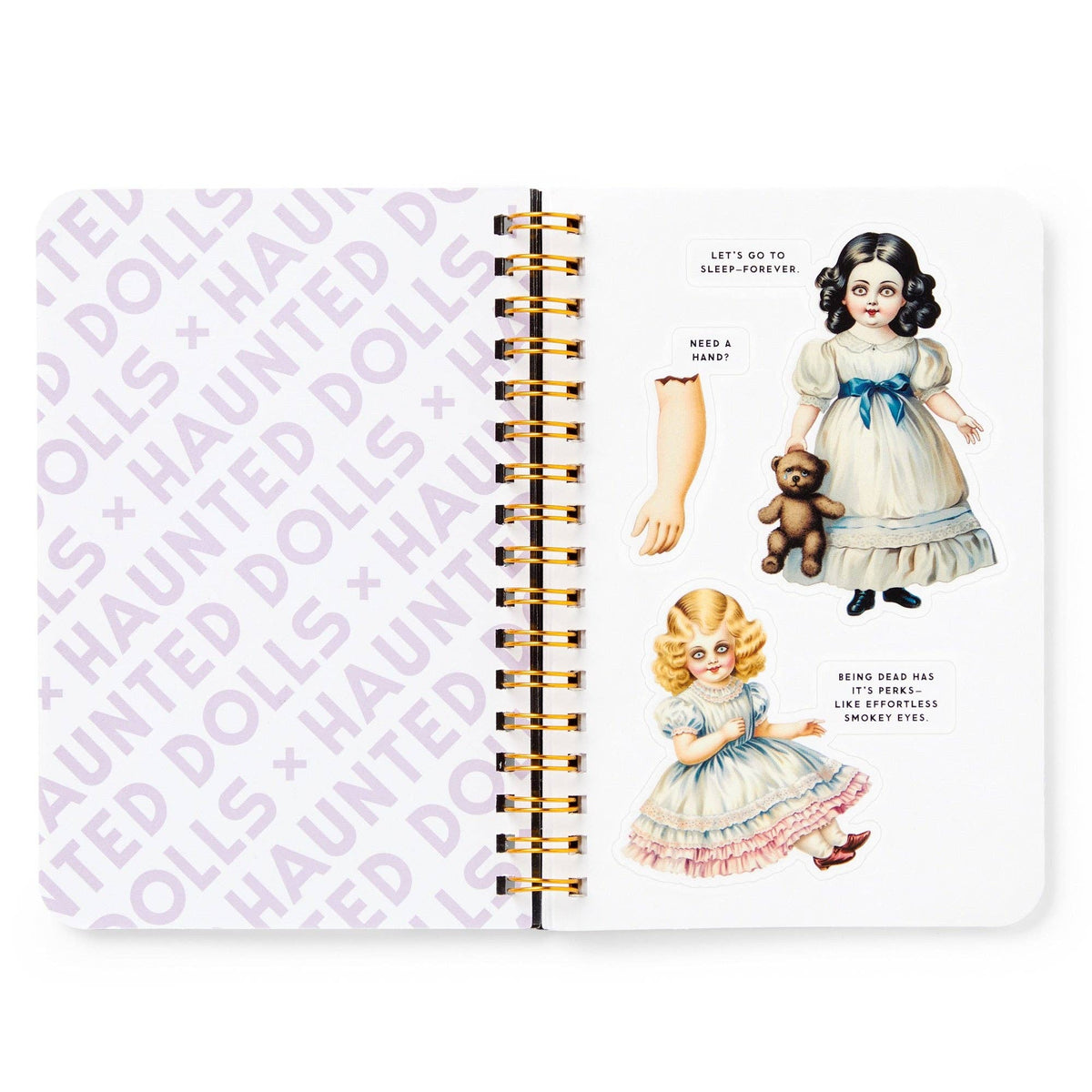 Haunted Dolls Sticker Book | Brass Monkey