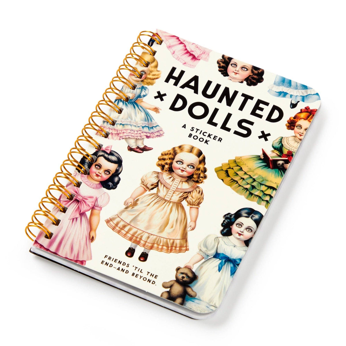 Haunted Dolls Sticker Book | Brass Monkey