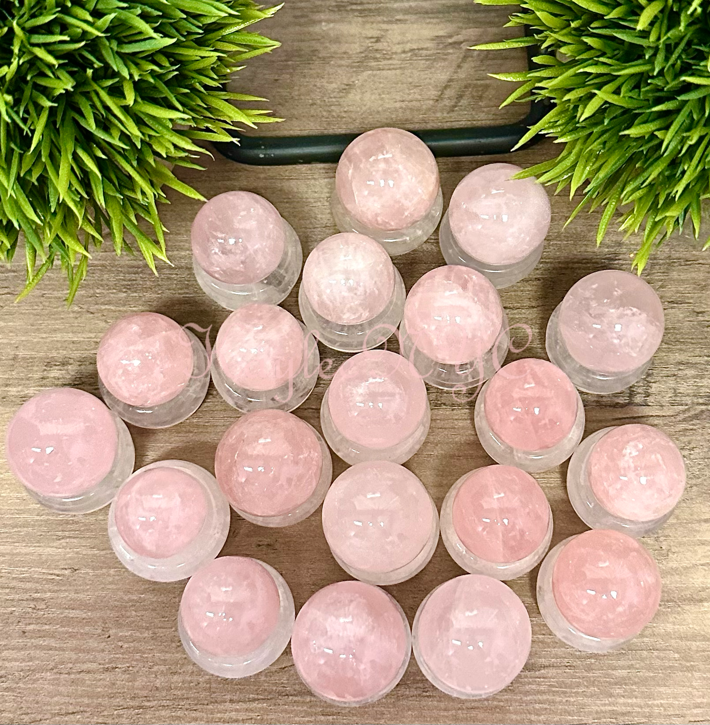 Rose Quartz Spheres Crystal Ball
