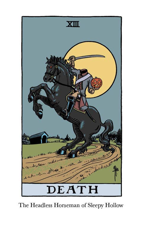 The Legend of Sleepy Hollow Tarot —Headless Horseman Edition - Cozy Coven