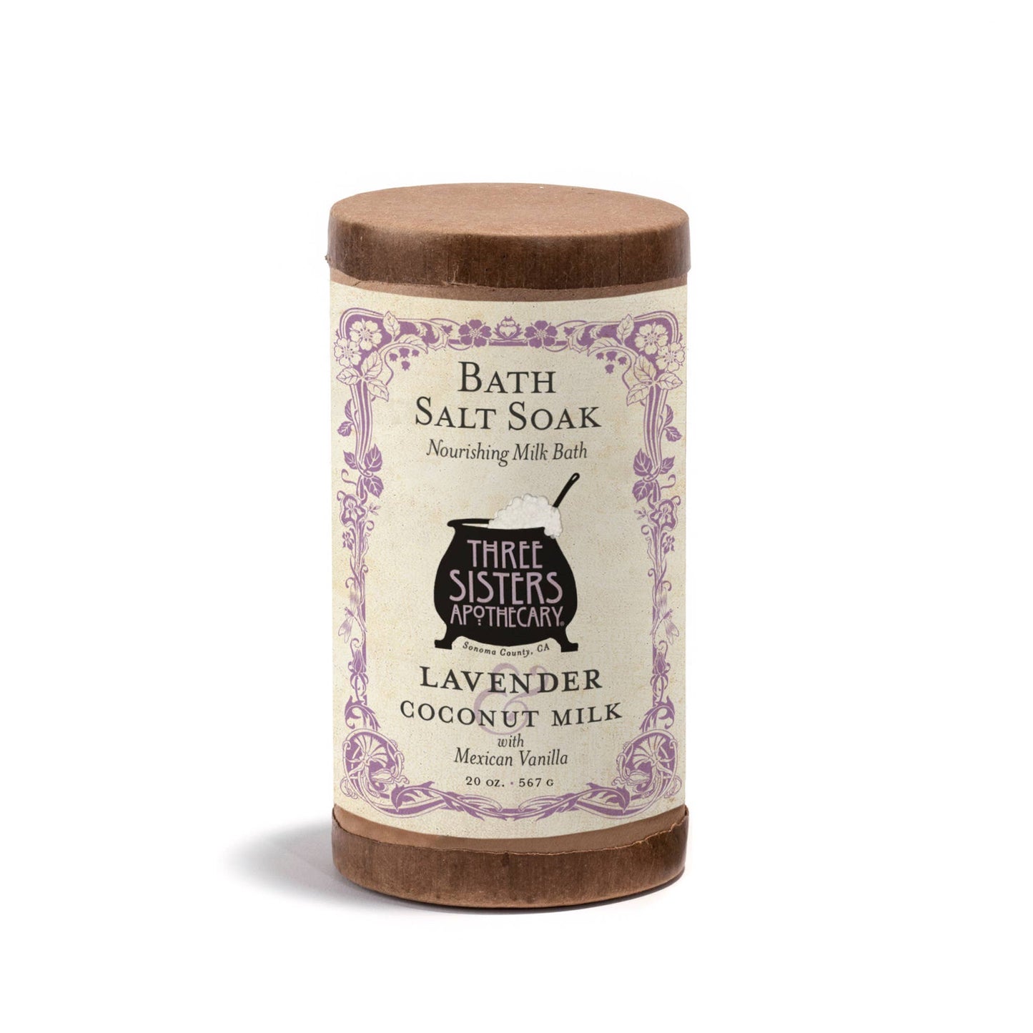 Lavender & Mexican Vanilla Bath Salt Soak