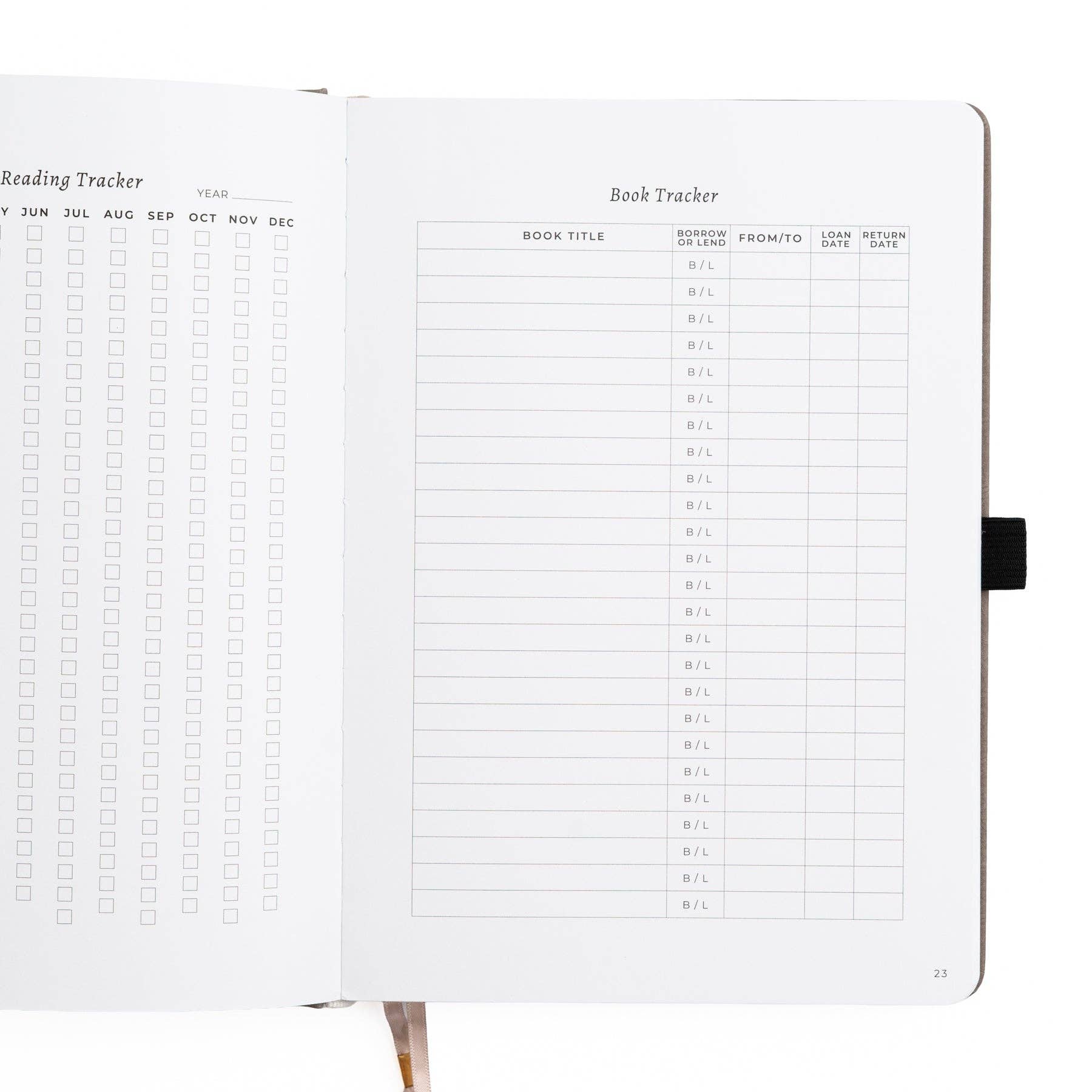 Vintage Library in Lilac: Reading Journal - Cozy Coven