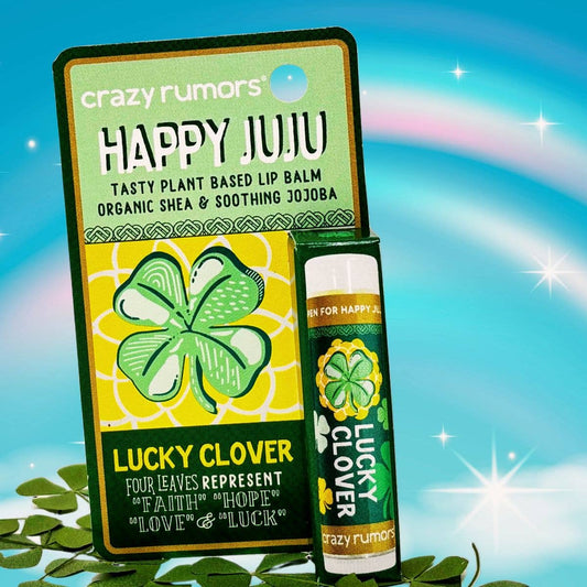 All Natural, Vegan Happy Juju-Lucky Clover Lip Balm Gift Box