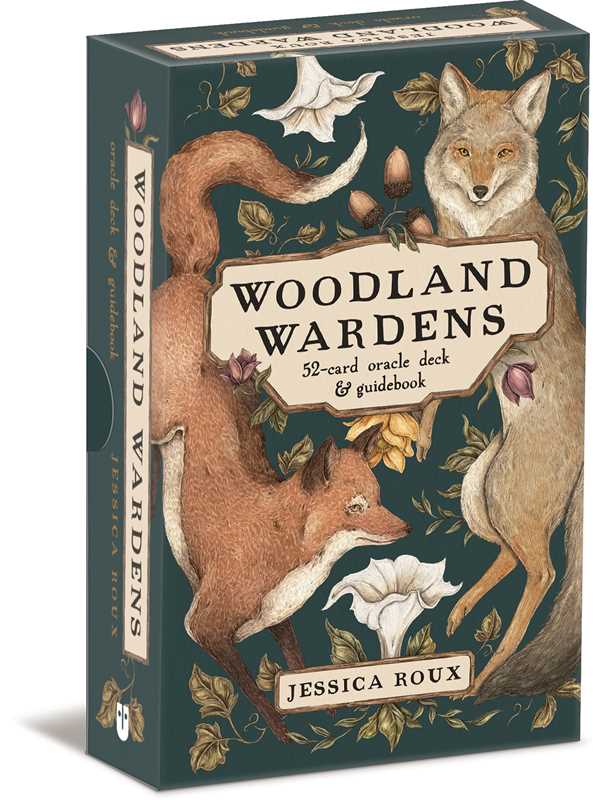 Woodland Wardens Oracle Deck & Guidebook by Jessica  Roux