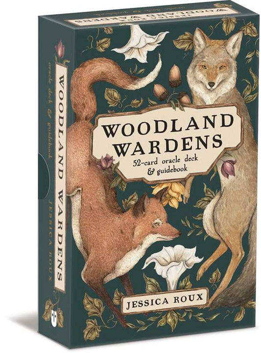 Woodland Wardens Oracle Deck & Guidebook by Jessica  Roux