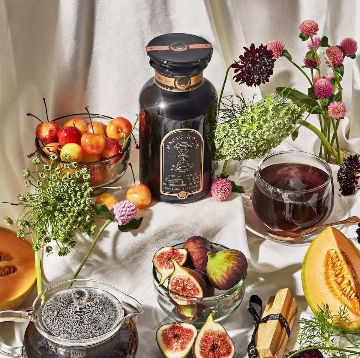 Bohemian Breakfast Black Tea- Probiotic Rich Vanilla Puerh - Cozy Coven