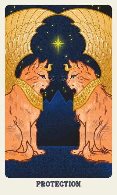 Feline Mystique Oracle Deck and Guidebook - Cozy Coven