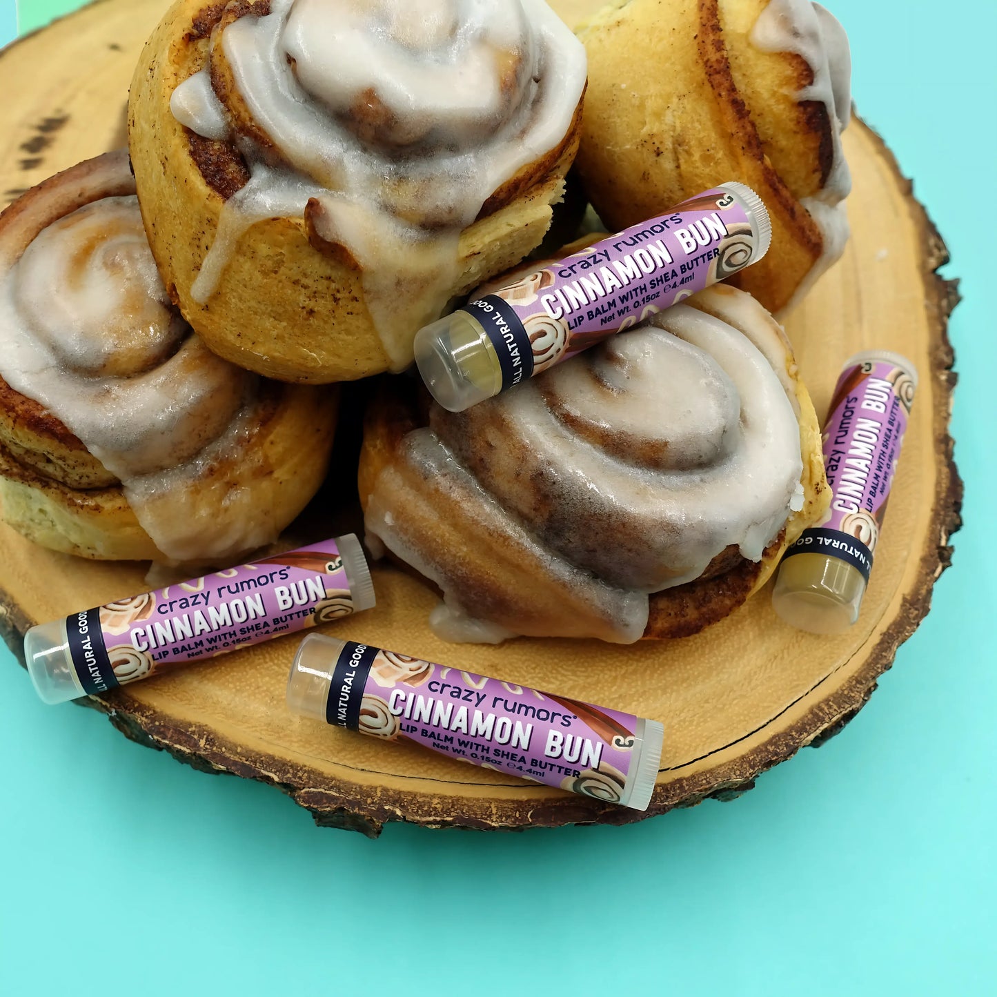 Cinnamon Bun Lip Balm All Natural, Vegan