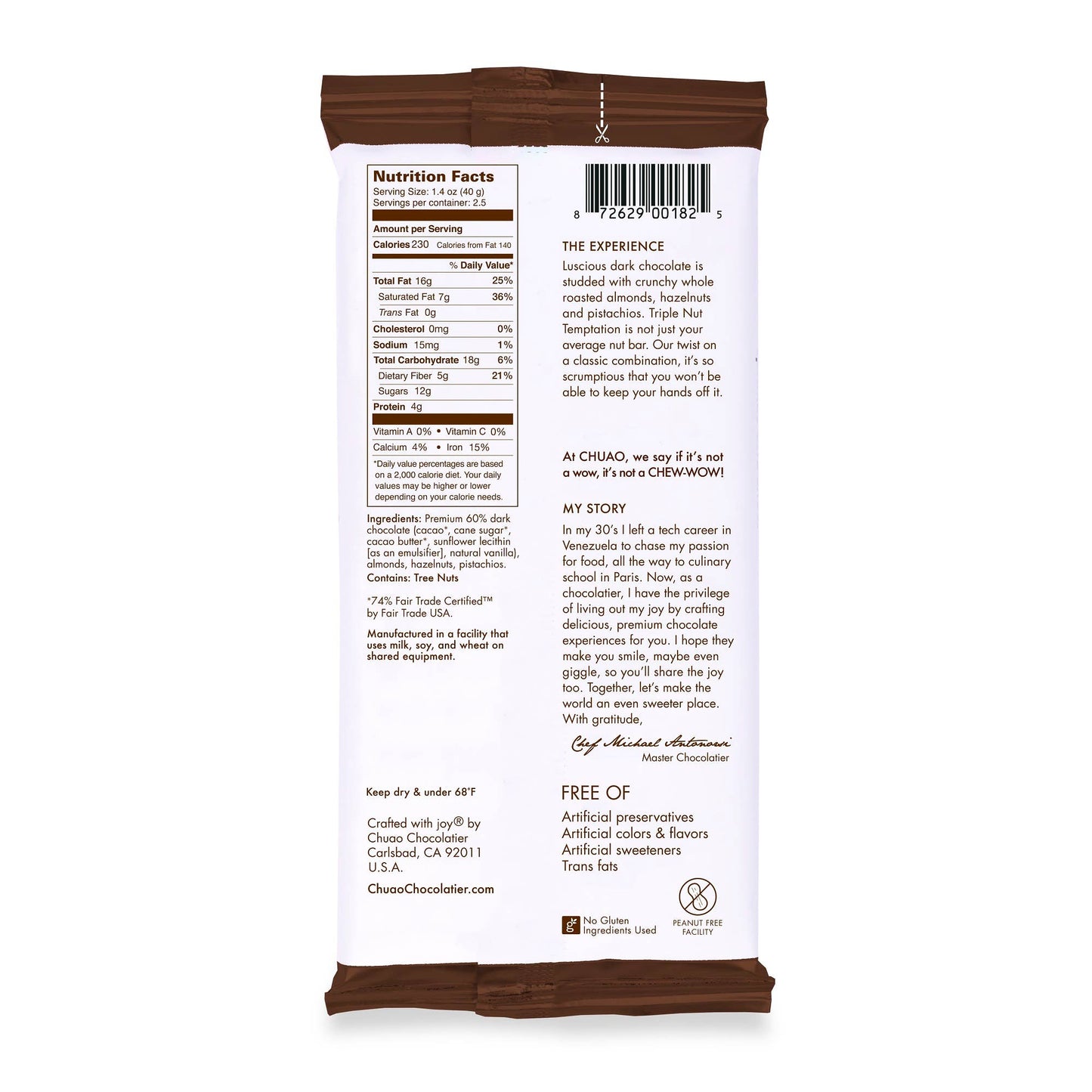 Triple Nut Temptation - Signature Bar