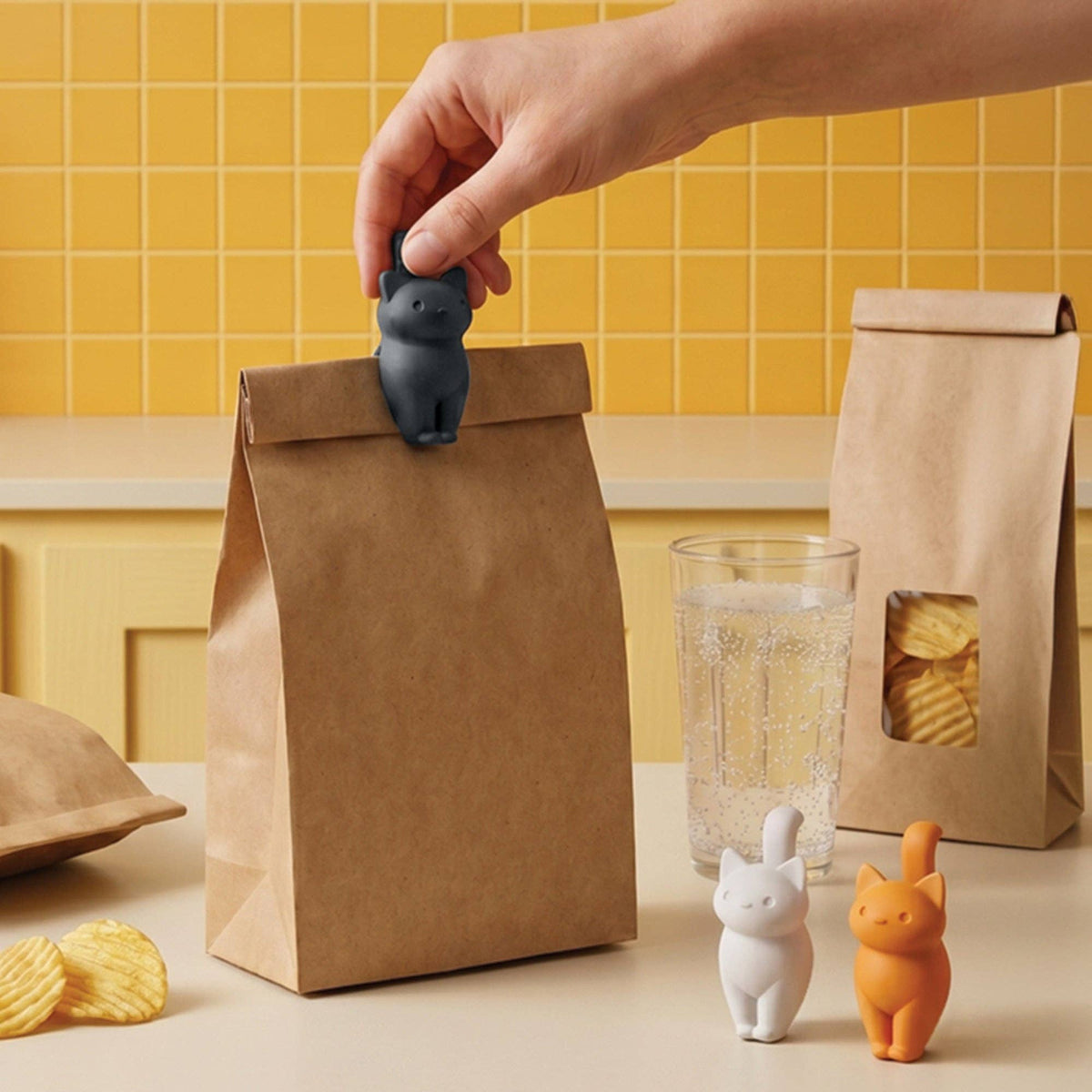 NEW CatSnap - Bag Chip Clips - 6 pcs