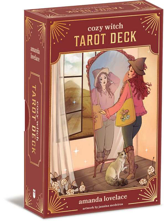 Cozy Witch Tarot Deck and Guidebook by Amanda  Lovelace