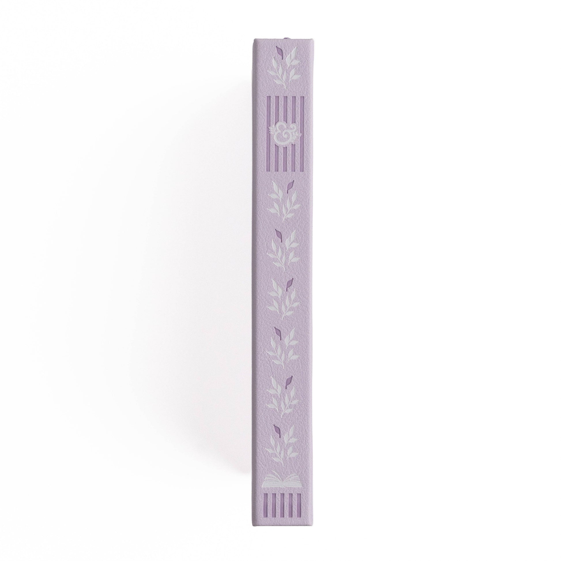 Vintage Library in Lilac: Reading Journal - Cozy Coven