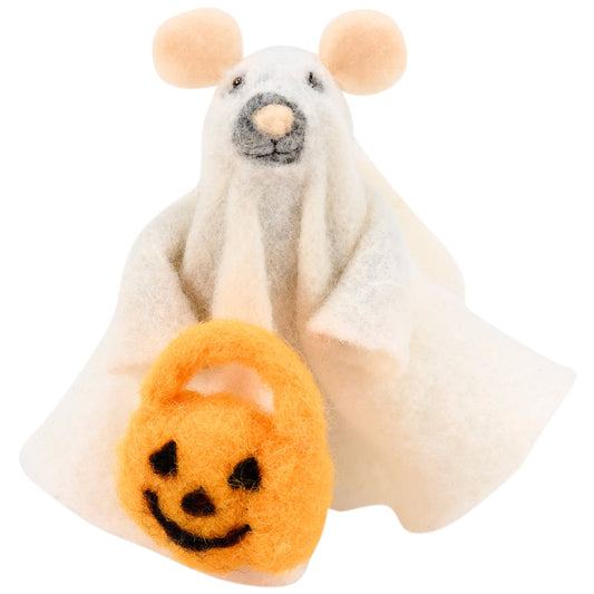 Ghost Mouse Critter - Cozy Coven
