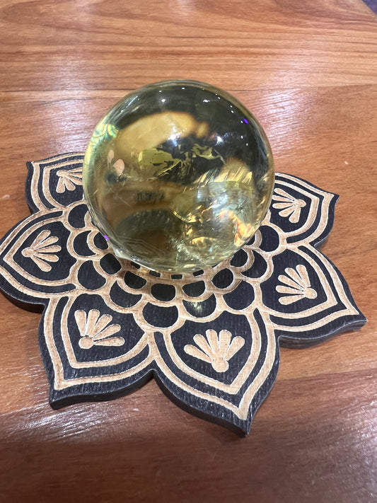 Citrine sphere