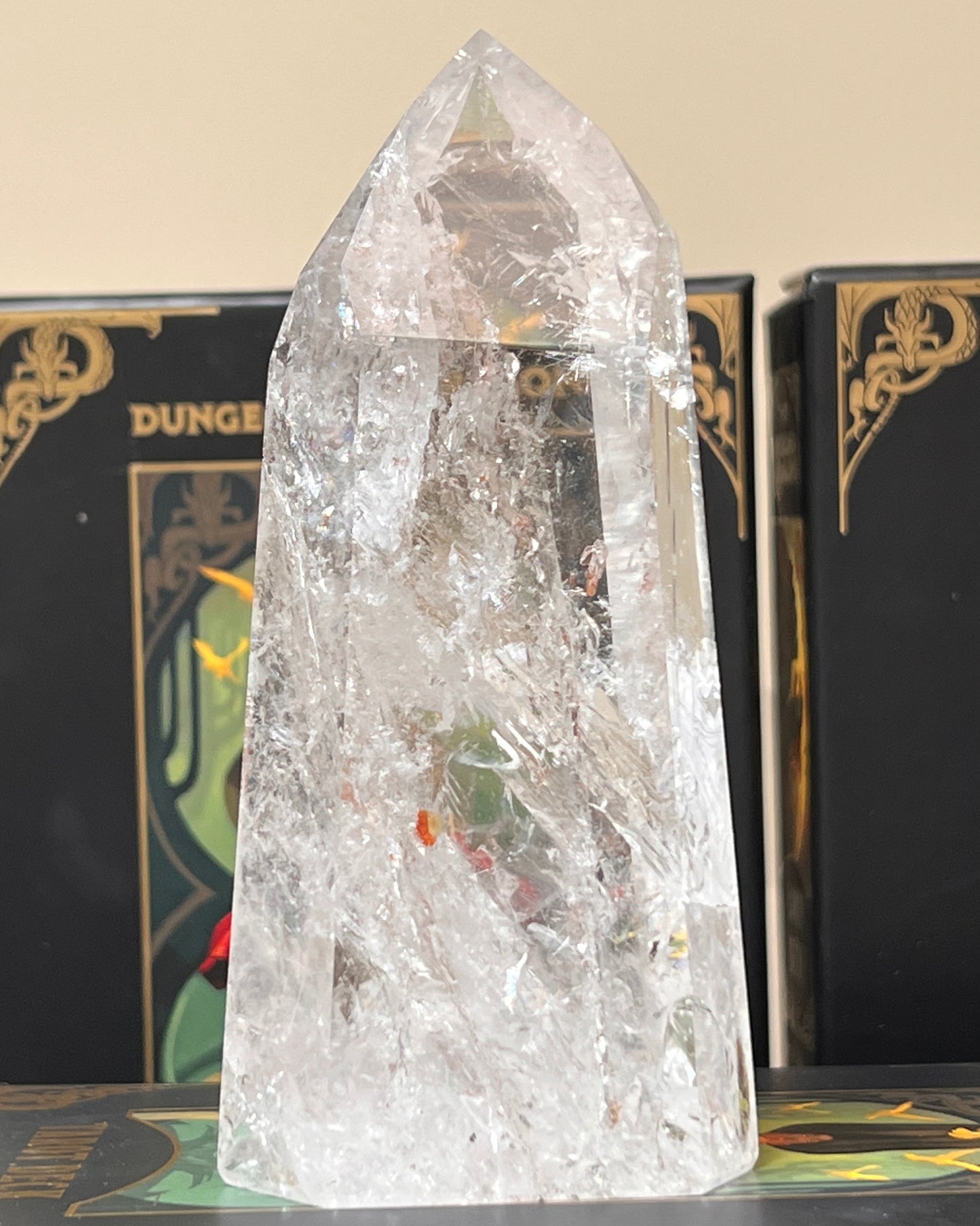 Lemurian Quartz Polished Crystal Point