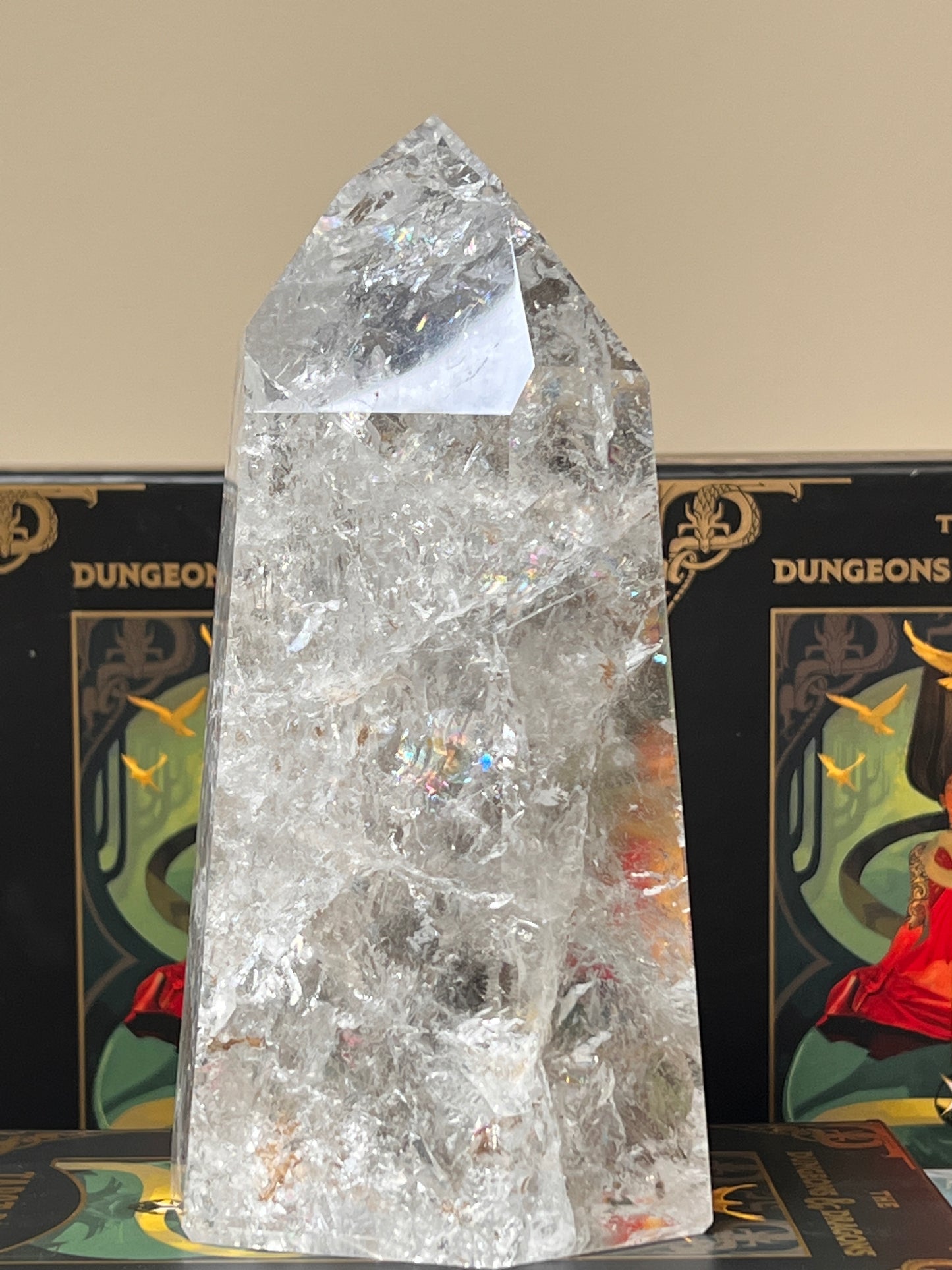 Lemurian Quartz Polished Crystal Point