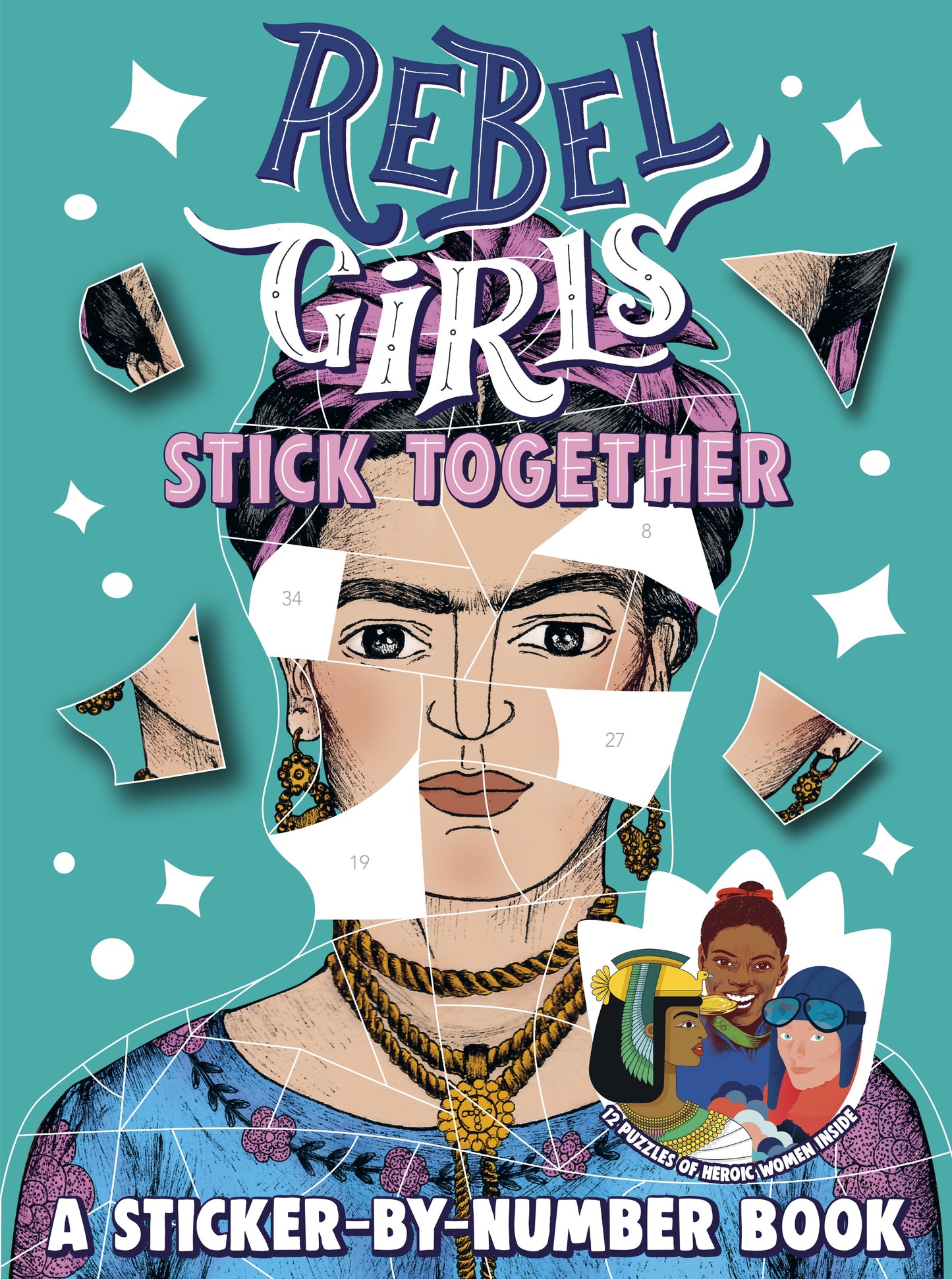Rebel Girls Stick Together: A Sticker-by-Number Book - Cozy Coven
