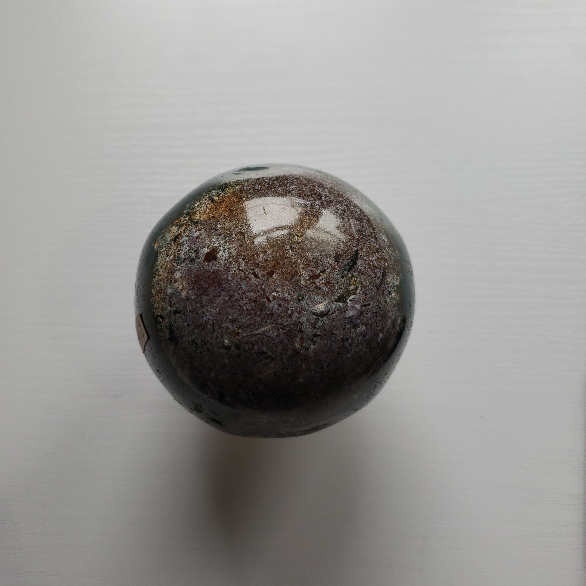 Ocean Jasper Sphere F108 - The Healing Collective NY 