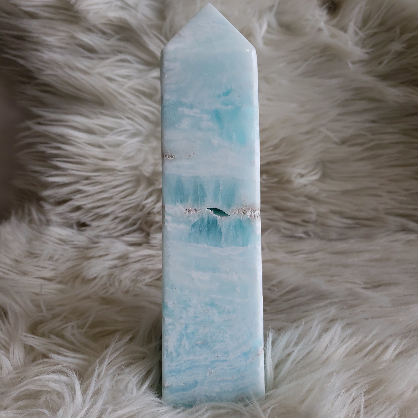 Caribbean Calcite Tower - The Healing Collective NY 