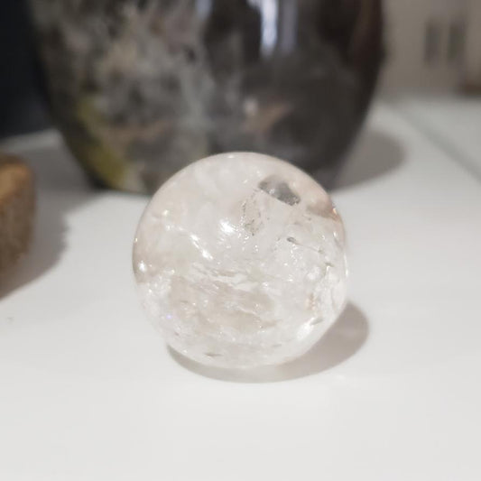 Clear Quartz Mini Sphere - The Healing Collective NY 