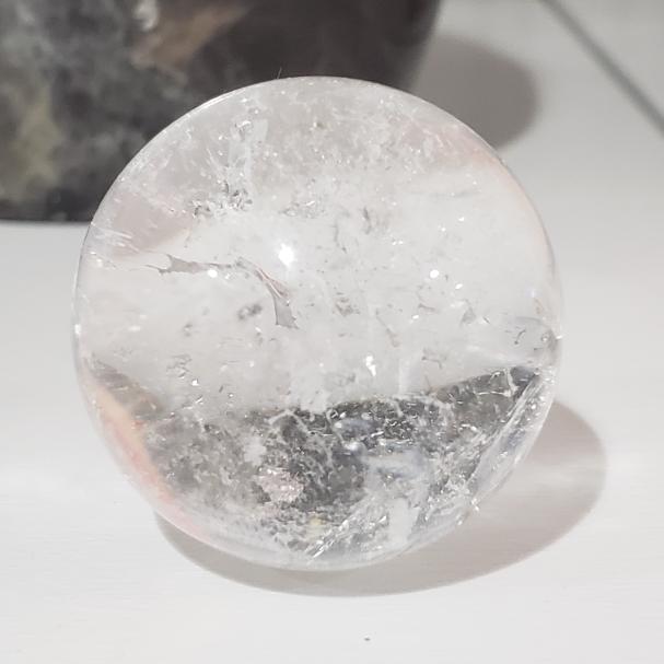 Clear Quartz Mini Sphere - The Healing Collective NY 