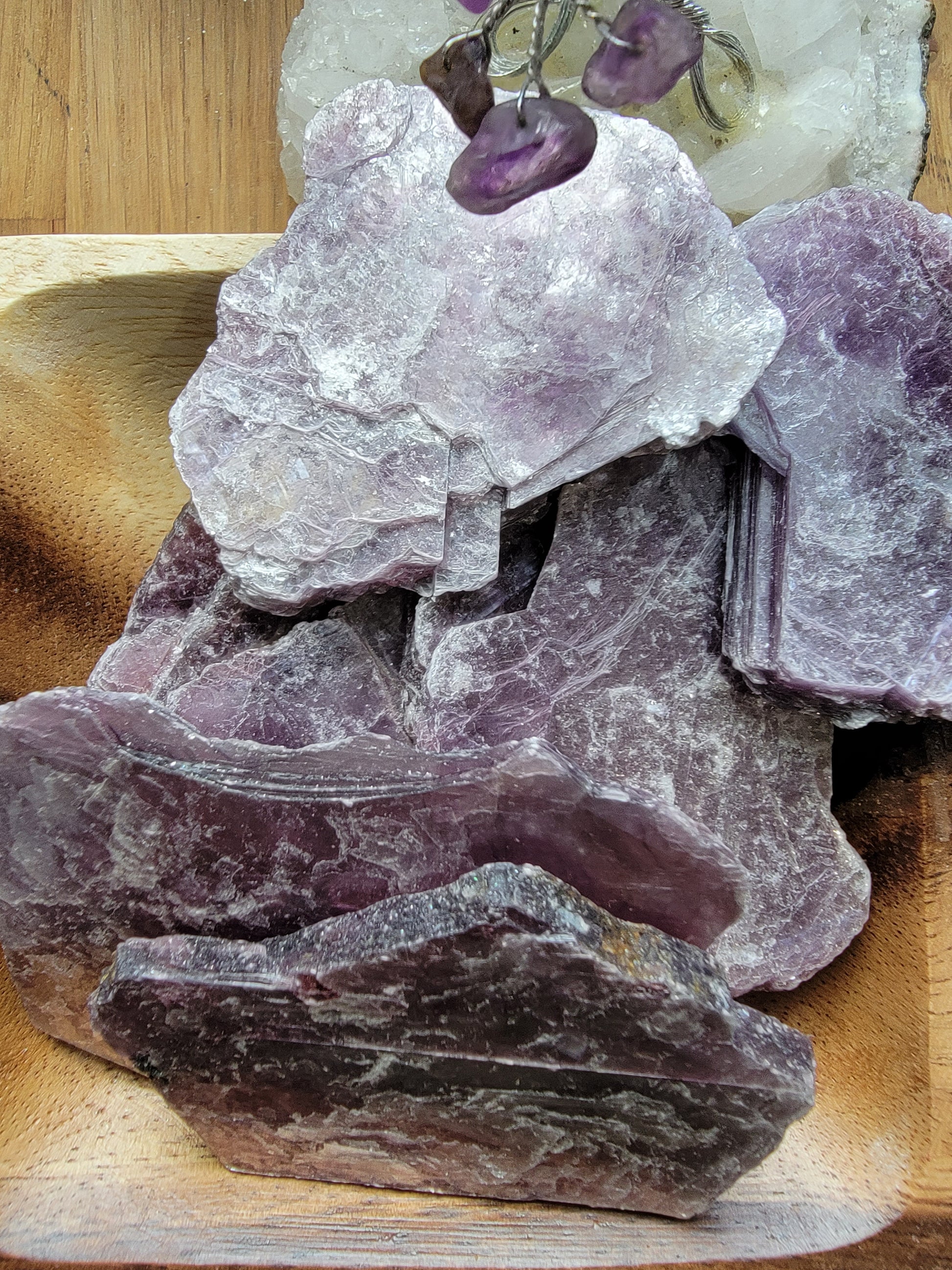 Lepidolite Slices - The Healing Collective NY 