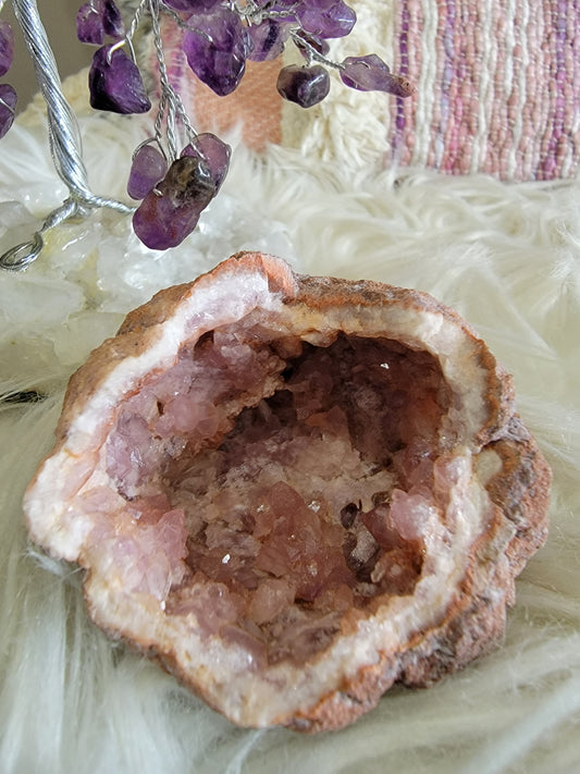 Pink Amethyst Cluster (M) - The Healing Collective NY 