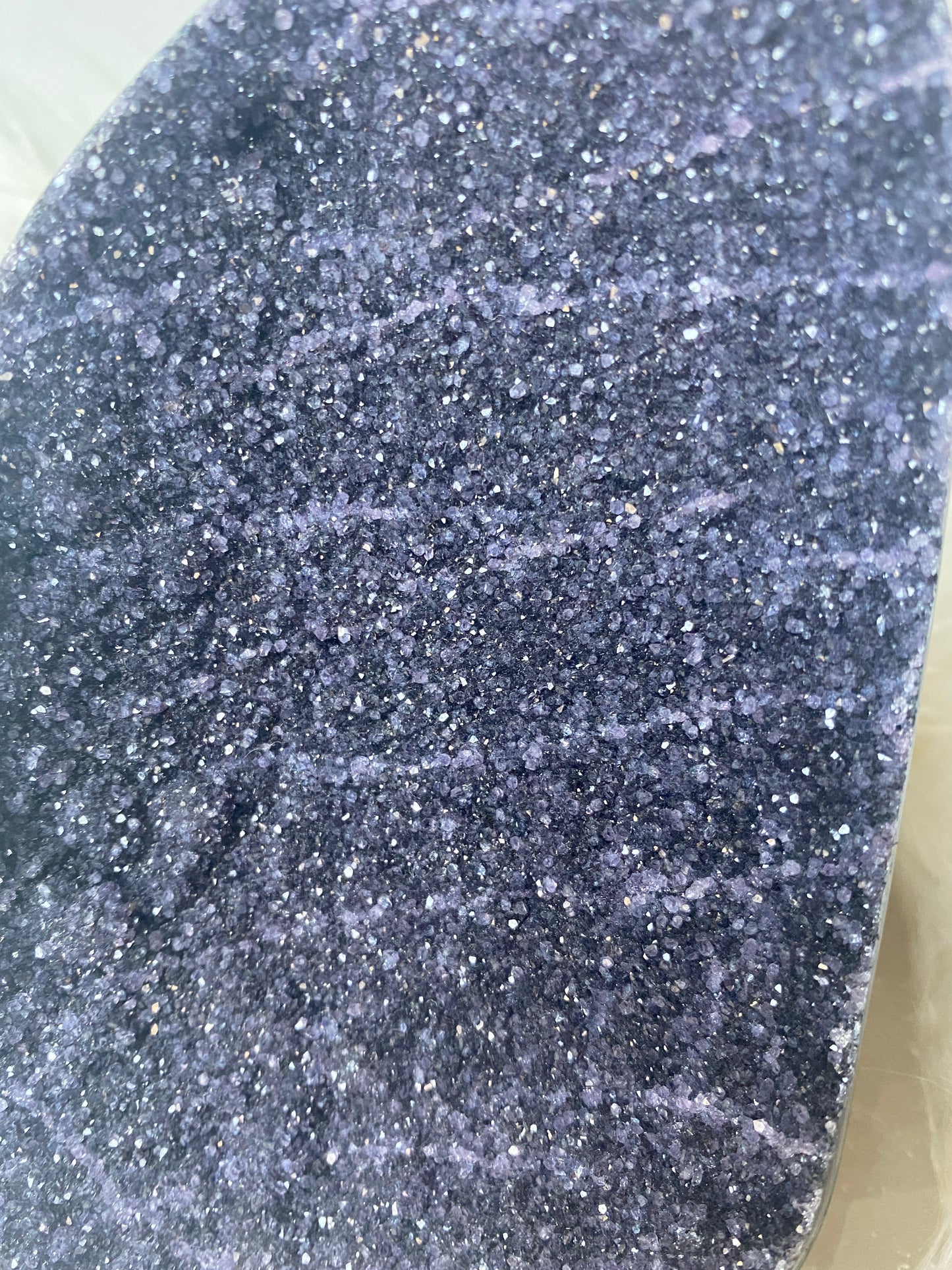 Dark Purple / Black Galaxy Amethyst from Uruguay