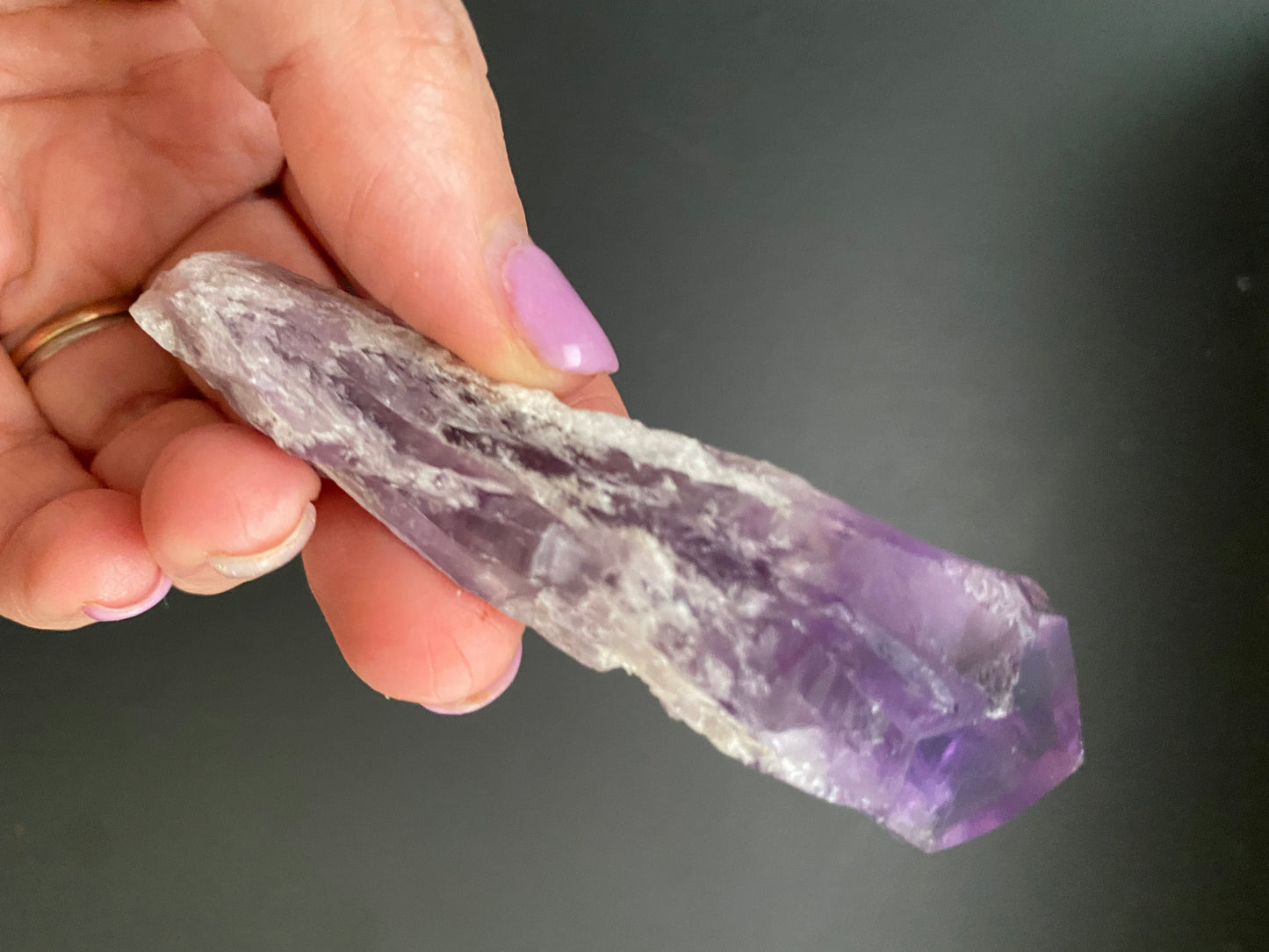 Amethyst Elestial Root Points - The Healing Collective NY 