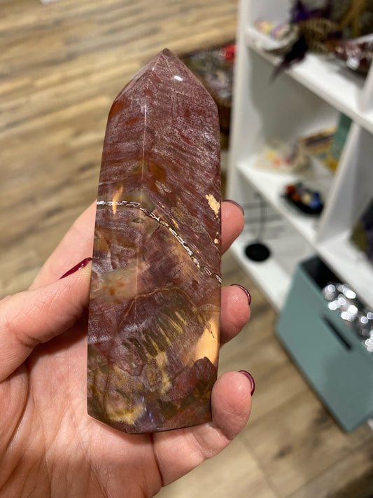 Petrified Wood Tower - The Healing Collective NY