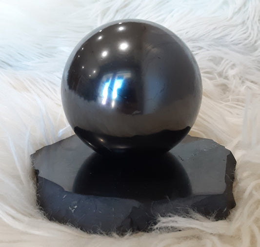 Shungite Sphere (A) - The Healing Collective NY 