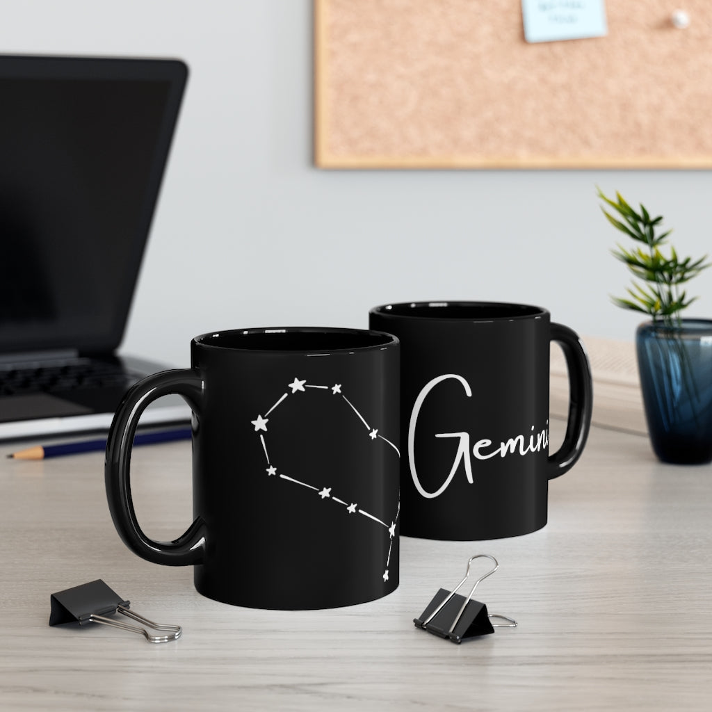 Gemini Astrological Sign with Constellation Mug - Cozy Coven