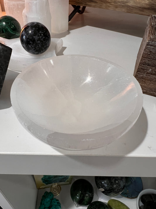 Selenite Bowl