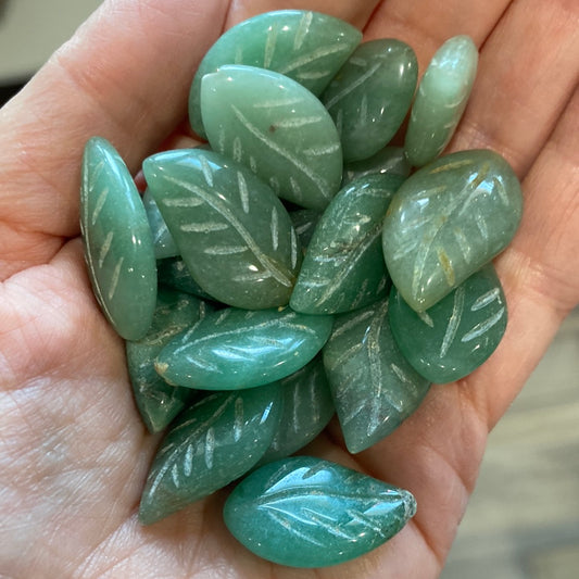 Aventurine Leaf