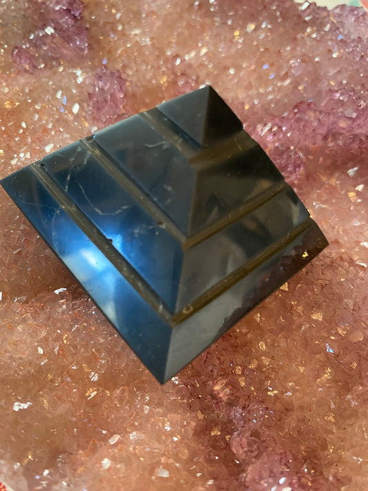 Shungite Saccara Step Pyramid - The Healing Collective NY