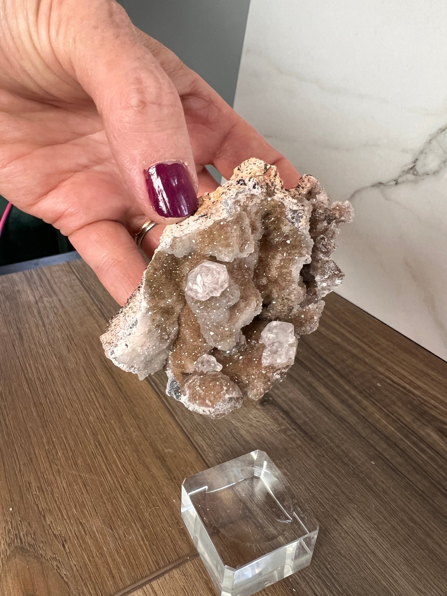 Mexican Calcite Natural Crystal Cluster Specimen