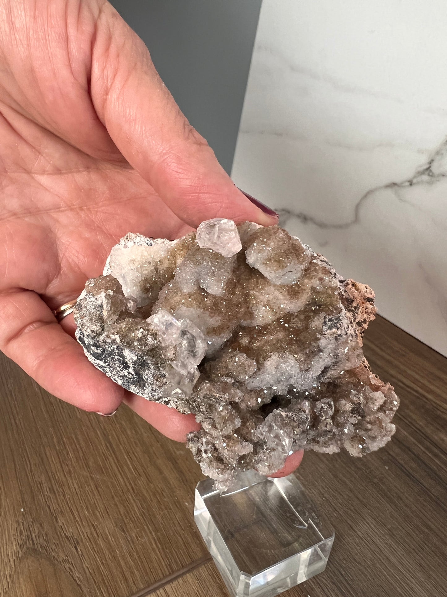 Mexican Calcite Natural Crystal Cluster Specimen