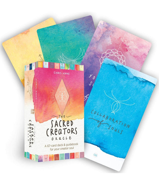 The Sacred Creators Oracle: A 67-Card Oracle Deck & Guidebook for Your Creator Soul by Chris-Ann - Cozy Coven
