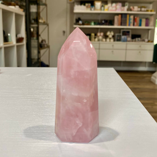 Rose Quartz Tower (J) - The Healing Collective NY 