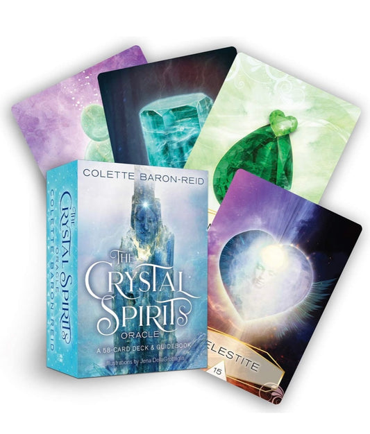 Crystal Spirits Oracle: A 58-Card Deck and Guidebook - Cozy Coven