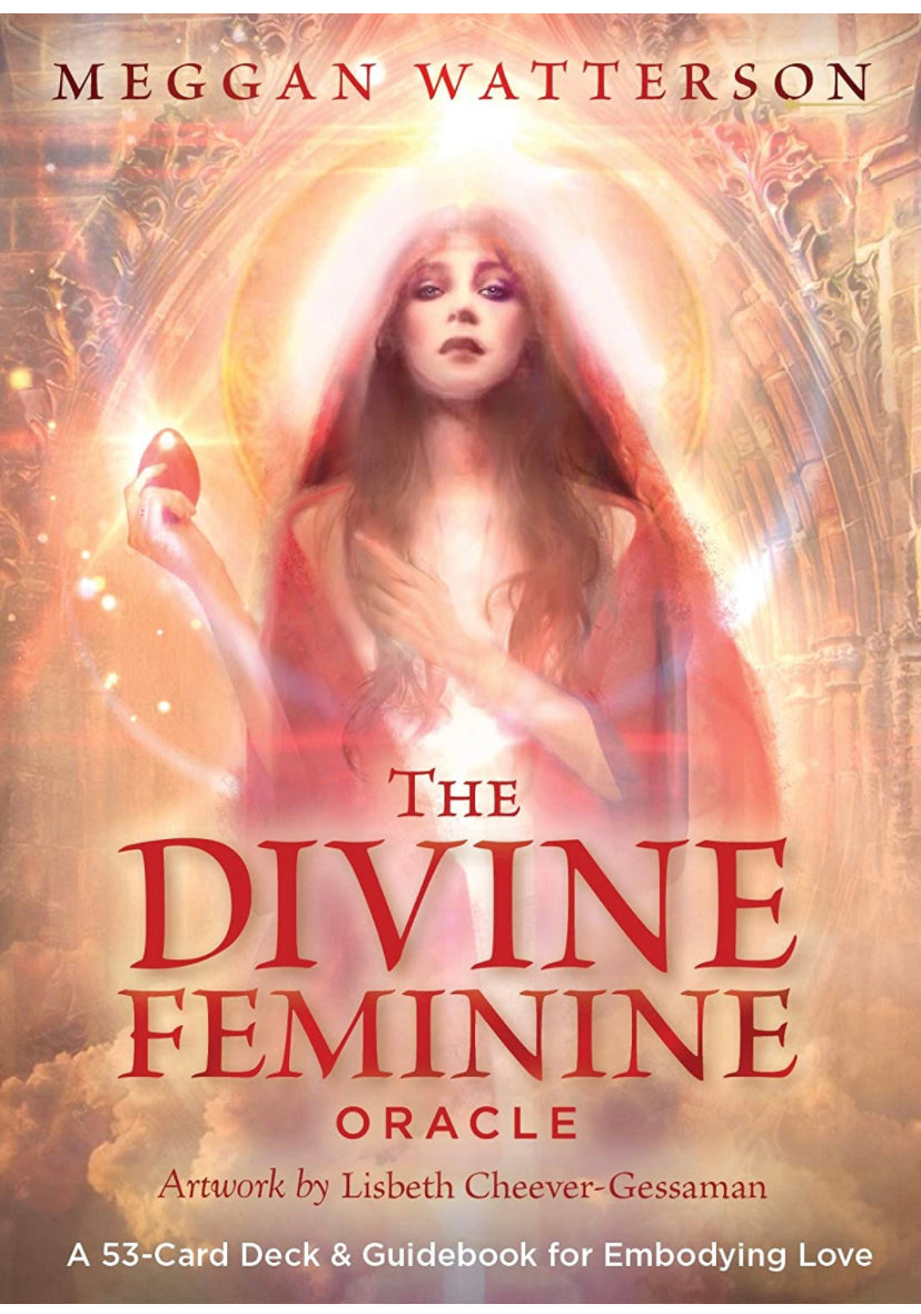 The Divine Feminine Oracle: A 53-Card Deck & Guidebook for Embodying Love by Meggan Watterson - Cozy Coven